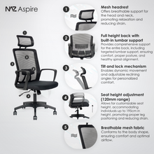 Load image into Gallery viewer, Aspire Advanced Office chair
