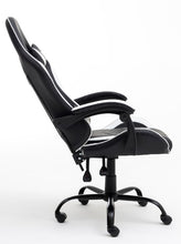 Load image into Gallery viewer, Naz Comfort Ergonomic Gaming Chair-White on Black
