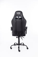 Load image into Gallery viewer, Naz Comfort Ergonomic Gaming Chair-Black with Red Stitches
