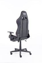 Load image into Gallery viewer, Naz Ultimate Series Ergonomic Gaming Chair with RGB LED lights-Black With Red Stiches
