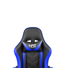 Load image into Gallery viewer, Naz Comfort Ergonomic Gaming Chair-Blue on Black
