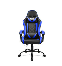 Load image into Gallery viewer, Naz Comfort Ergonomic Gaming Chair-Blue on Black
