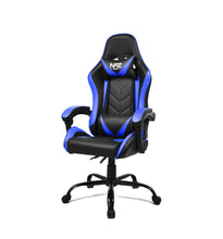 Load image into Gallery viewer, Naz Comfort Ergonomic Gaming Chair-Blue on Black
