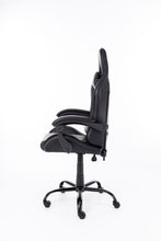 Load image into Gallery viewer, Naz Comfort Ergonomic Gaming Chair-Black with Red Stitches
