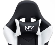 Load image into Gallery viewer, Naz Pro Ergonomic Gaming Chair-White and Black
